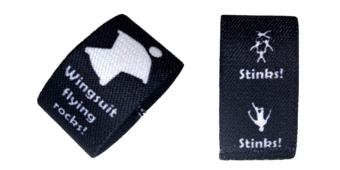Wingsuit - Choose your side - Skydive Chest strap keeper