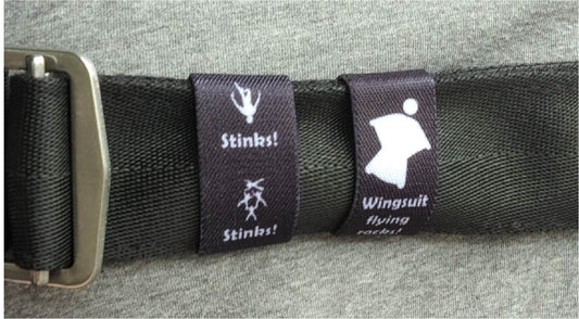 Wingsuit - Choose your side -Skydive Chest strap