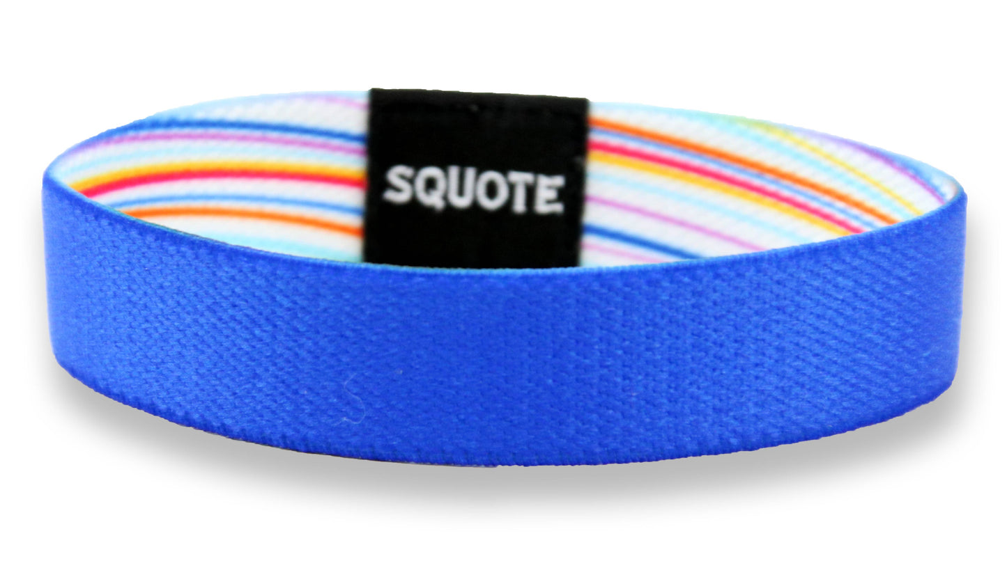 Elastic Wristband - Including quote - Keep it Simple