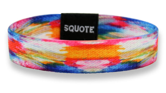 Elastic Wristband - Including quote - Be present Be Playful