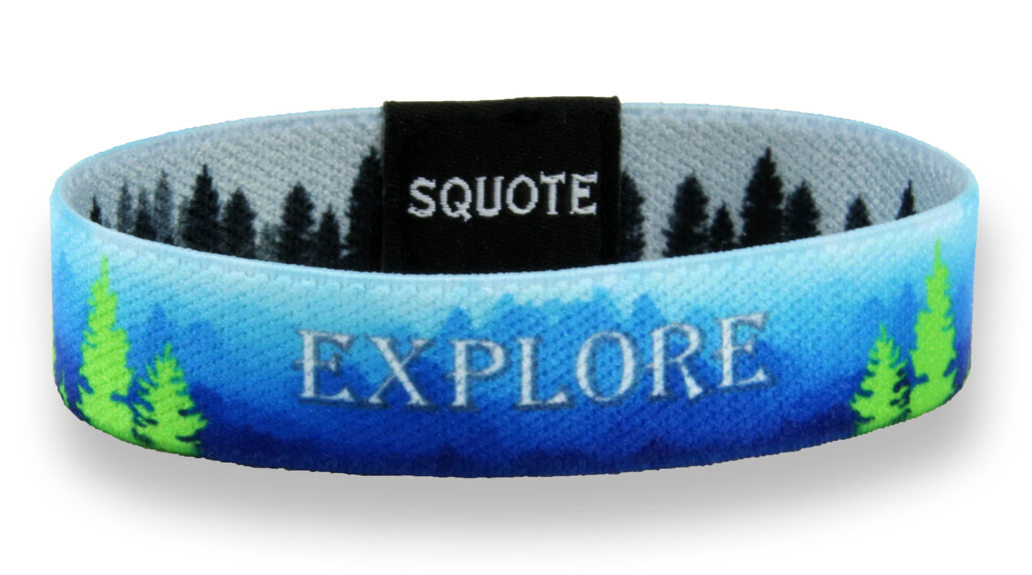 Elastic Wristband - Including quote - Explore